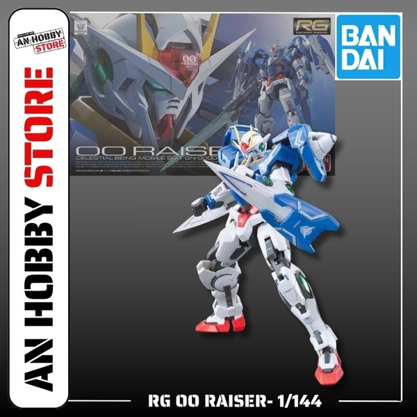 BANDAI MÔ HÌNH LẮP RÁP RG 1/144 GN-0000+GNR-010 OO RAISER