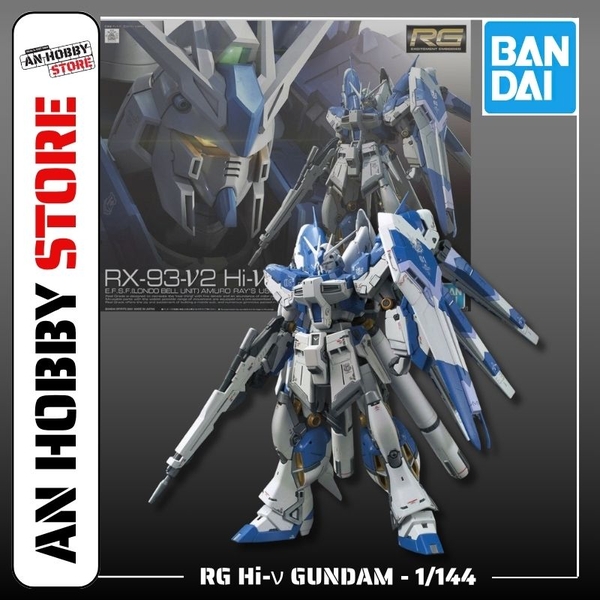 BANDAI RG 1/144 Hi Nu GUNDAM - Mô hình lắp ráp