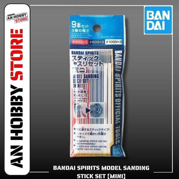 [HÀNG SẴN] BANDAI DỤNG CỤ LẮP RÁP Nhám bandai 9 cây
