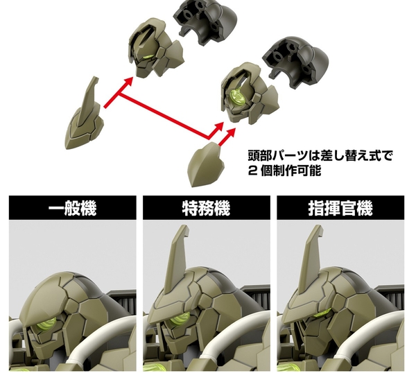 [HÀNG CÓ SẴN] BANDAI Mô hình lắp ráp 30MM 1/144 bEXM-21 VERDENOVA [GREEN]