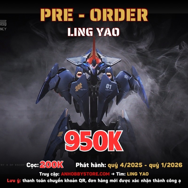 [HÀNG ĐẶT TRƯỚC] MÔ HÌNH LẮP RÁP DP-H01 LING YAO - LỆNH GIAO