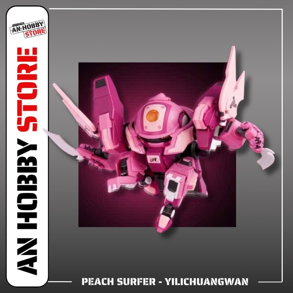 [HÀNG SẴN] MÔ HÌNH LẮP RÁP YILICHUANGWAN PEACH SURFER ĐÀO THÍCH KHÁCH (TẶNG BASE)