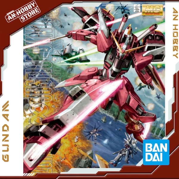 [HÀNG CÓ SĂN ] BANDA Mô Hình Lắp Ráp MG 1/100 INFINITE JUSTICE GUNDAM
