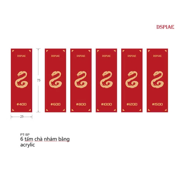 BỘ DỤNG CỤ CAO CẤP DSPIAE - SET TOOL YEAR OF THE SNAKE LIMITED EDITION 2025
