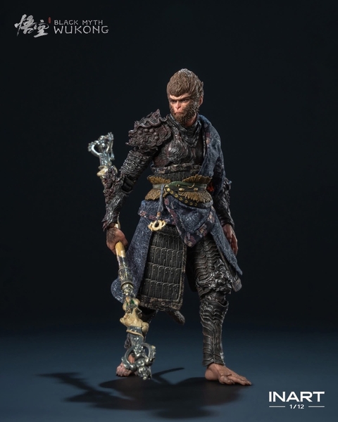[HÀNG ĐẶT TRƯỚC] MÔ HÌNH ACTION FIGURE DIE-CAST BLACK MYTH WUKONG THIÊN MỆNH NHÂN INART 1/12 - BẢN DELUXE VERSION