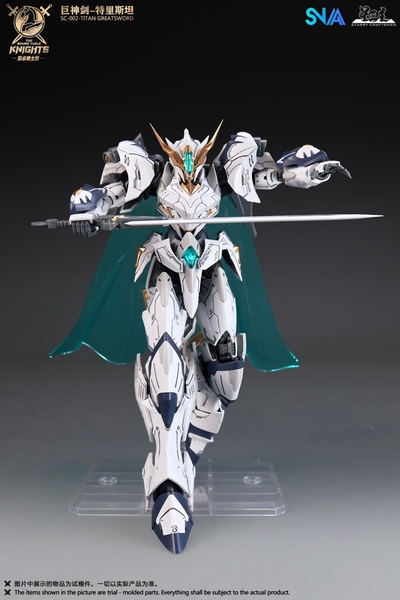 MÔ HÌNH LẮP RÁP SNAA BE 1/144 SC-002 TITAN GREATSWORD TRISTAN (Tặng Decal nước)