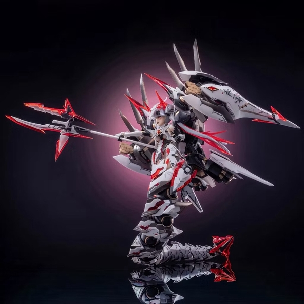 [HÀNG SẴN] MÔ HÌNH LẮP RÁP MODEL KIT GIRL POLARIS STAR WHITE - BẠCH XÀ NHI 1/12