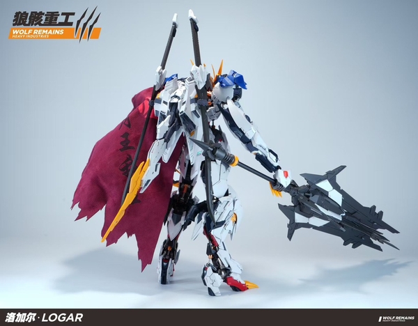 [HÀNG SẴN] MÔ HÌNH LẮP RÁP 1/60 LOGAR REX - WOLF REMAINS KHUNG XƯƠNG KIM LOẠI (ĐỢT 1 TẶNG ÁO CHOÀNG)
