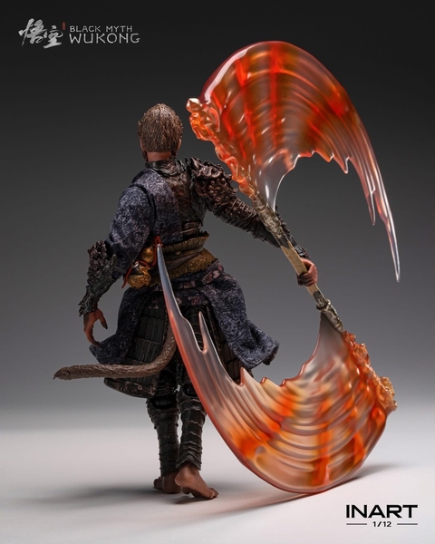 [HÀNG ĐẶT TRƯỚC] MÔ HÌNH ACTION FIGURE DIE-CAST BLACK MYTH WUKONG THIÊN MỆNH NHÂN INART 1/12 - BẢN DELUXE VERSION