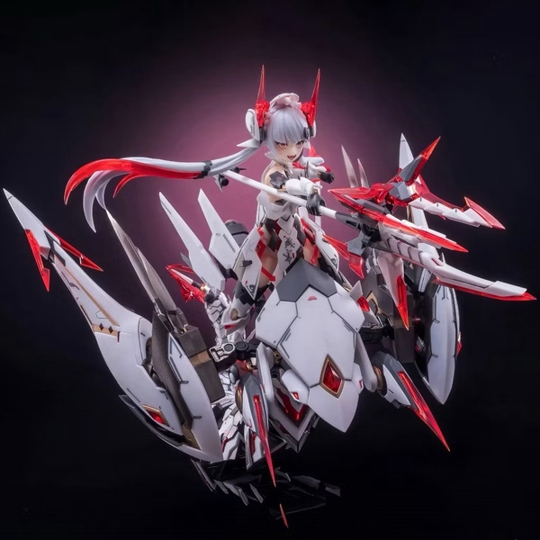 [HÀNG SẴN] MÔ HÌNH LẮP RÁP MODEL KIT GIRL POLARIS STAR WHITE - BẠCH XÀ NHI 1/12