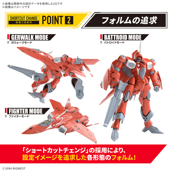 MÔ HÌNH LẮP RÁP HG 1/100 VF-22S STURMVOGEL Ⅱ (MILIA FARINA JENIUS USE)