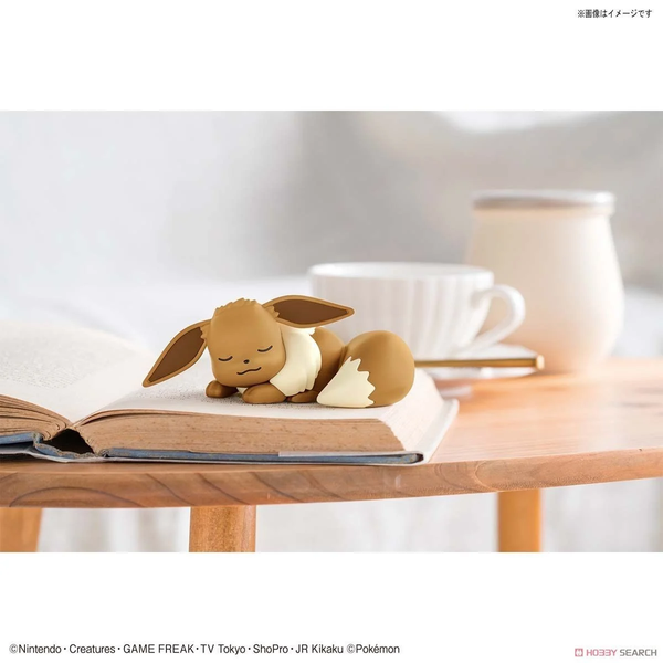 [HÀNG SẴN] BANDAI MÔ HÌNH LẮP RÁP Pokémon PLAMO COLLECTION QUICK!! 07 Eevee (Sleeping Pose)