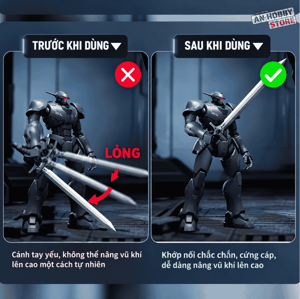 [Chính Hãng] Stedi Bút fix khớp nhựa dành cho mô hình MS-58 Joint Reinforcement Pen Model