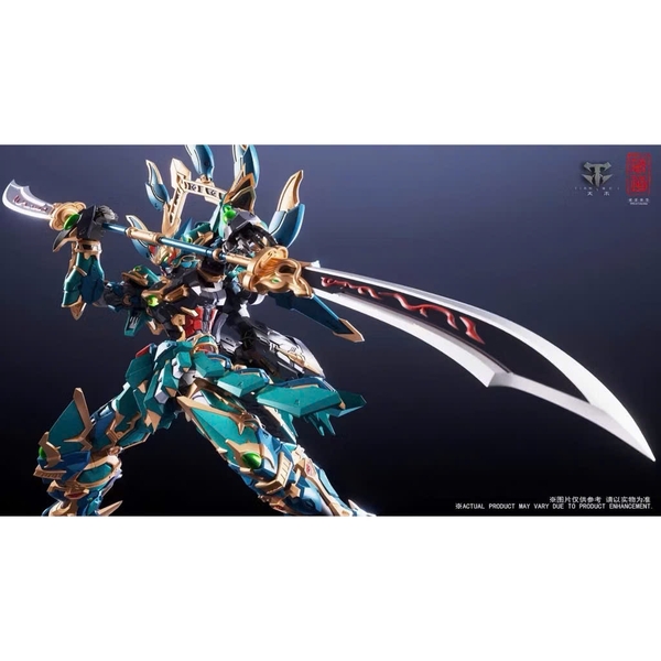 [HÀNG SẴN] CANGDAO Mô Hình Ráp Sẵn Metal Build 1/72 CD-01U Green Dragon (Martial Fighter Ver.) Thanh Long