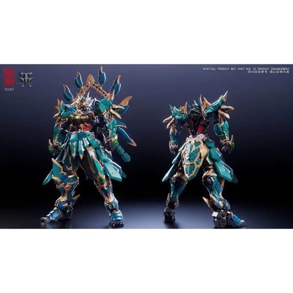 [HÀNG SẴN] CANGDAO Mô Hình Ráp Sẵn Metal Build 1/72 CD-01U Green Dragon (Martial Fighter Ver.) Thanh Long