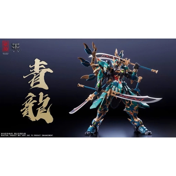 [HÀNG SẴN] CANGDAO Mô Hình Ráp Sẵn Metal Build 1/72 CD-01U Green Dragon (Martial Fighter Ver.) Thanh Long
