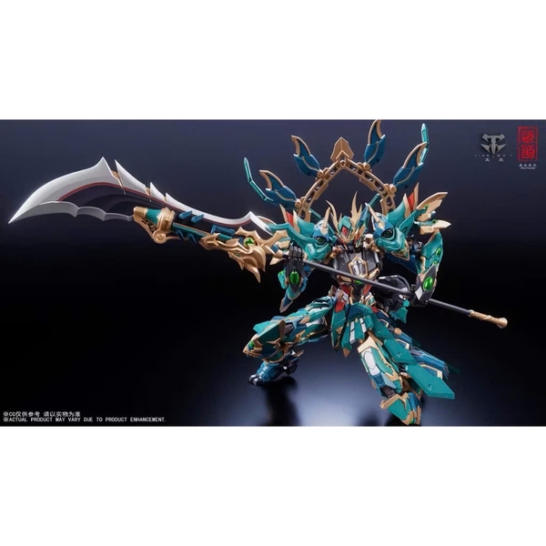 [HÀNG SẴN] CANGDAO Mô Hình Ráp Sẵn Metal Build 1/72 CD-01U Green Dragon (Martial Fighter Ver.) Thanh Long