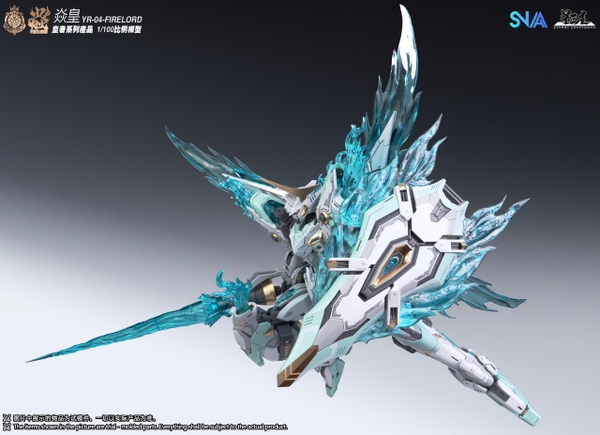 Mô Hình Lắp Ráp SNAA 1/100 YR-04 Fire Lord (Tặng Effect lửa xanh)