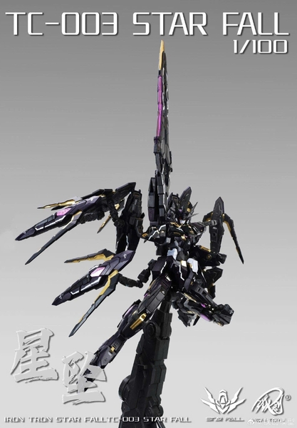 MÔ HÌNH LẮP RÁP MG 1/100 TC-003 STAR FALL CHÍNH HÃNG IRON TOYS
