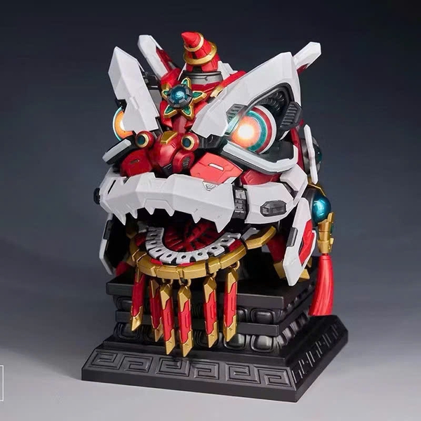 Mô Hình Lắp Ráp MS General x Zhou Jiang LION DANCE (tặng kèm LED mắt) CHÍNH HÃNG