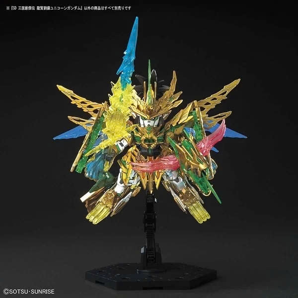 MÔ HÌNH LẮP RÁP SD SANGOKU SOKETSUDEN Long Xian Liu Bei UNICORN GUNDAM CHÍNH HÃNG
