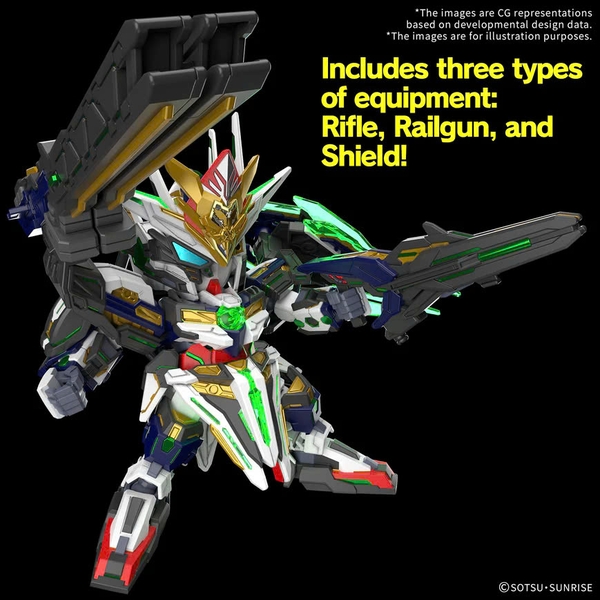 [HÀNG SẴN] BANDAI MÔ HÌNH LẮP RÁP SD HEROES CAPTAIN QAN[T] GF CHÍNH HÃNG