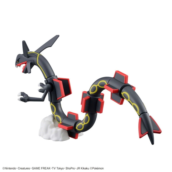 [HÀNG SẴN] BANDAI MÔ HÌNH LẮP RÁP Pokémon PLAMO COLLECTION SELECT SERIES Black Rayquaza CHÍNH HÃNG