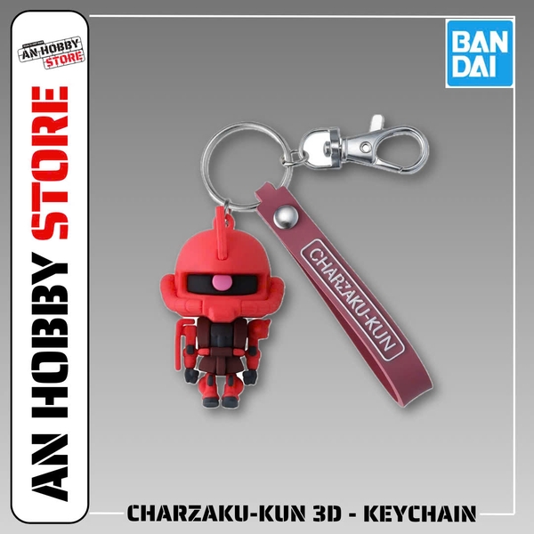 [MÓC KHOÁ] BANDAI GUNPLA-KUN 3D RUBBER MASCOT KEYCHAIN CHÍNH HÃNG
