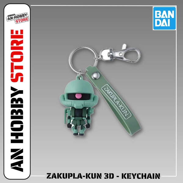 [MÓC KHOÁ] BANDAI GUNPLA-KUN 3D RUBBER MASCOT KEYCHAIN CHÍNH HÃNG