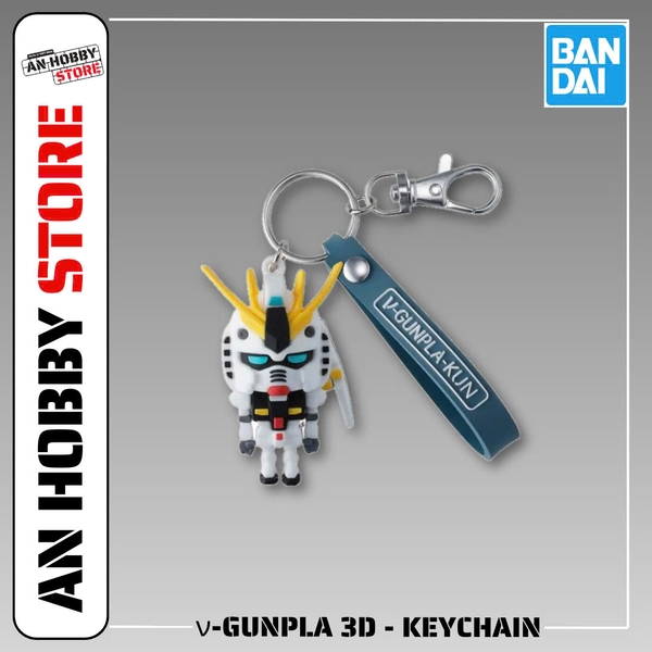 [MÓC KHOÁ] BANDAI GUNPLA-KUN 3D RUBBER MASCOT KEYCHAIN CHÍNH HÃNG