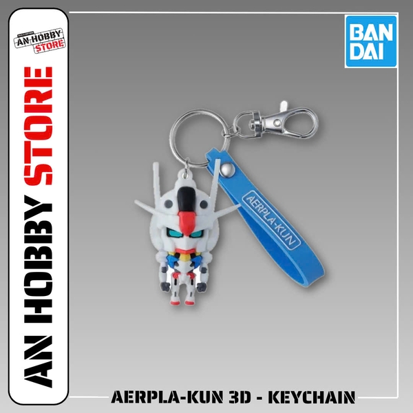 [MÓC KHOÁ] BANDAI GUNPLA-KUN 3D RUBBER MASCOT KEYCHAIN CHÍNH HÃNG