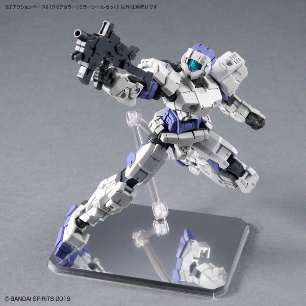 PHỤ KIỆN ACTION BASE 6 [CLEAR COLOR] MIRROR STICKERS SET CHÍNH HÃNG