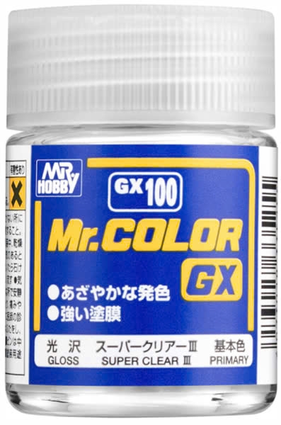 SƠN MÔ HÌNH MR. HOBBY - MR. COLOR GX CLEAR GX100, GX112, GX113, GX114