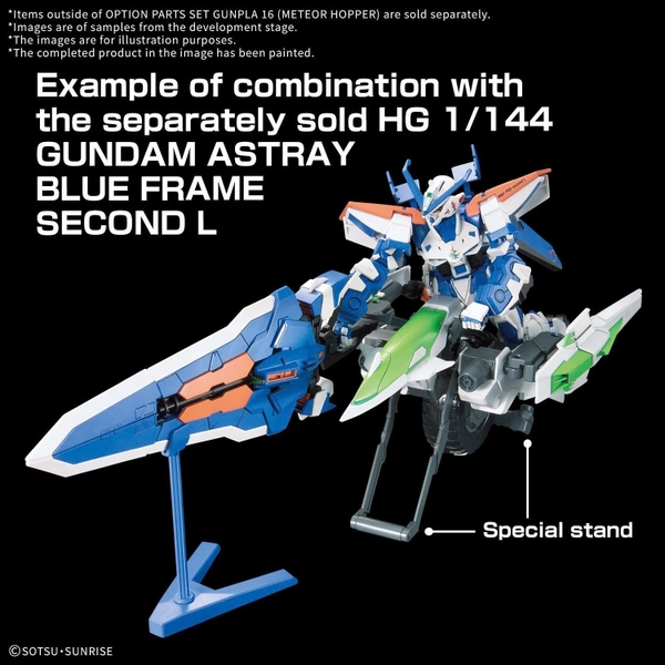 PHỤ KIỆN MÔ HÌNH OPTION PARTS SET GUNPLA 16 (METEOR HOPPER)