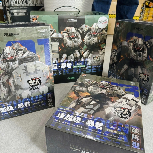 [HÀNG SẴN] MOSHOW BỘ 3 CHIẾN BINH Fox Hound Tyrant