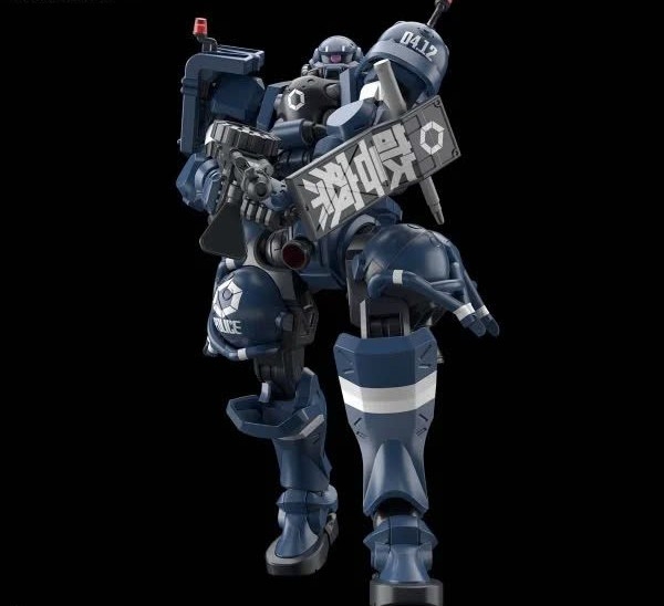 BANDAI MÔ HÌNH LẮP RÁP HG 1/144 POLICE ZAKU