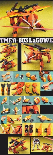 BANDAI Mô hình lắp ráp HG 1/144 R11 LaGOWE