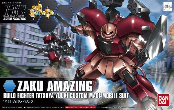 [HÀNG SẴN] BANDAI MÔ HÌNH LẮP RÁP HG 1/144 ZAKU AMAZING GUNDAM