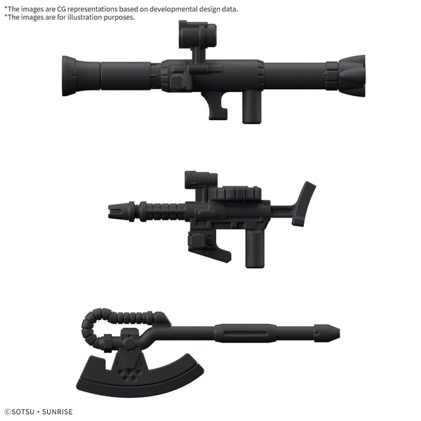 BANDAI MÔ HÌNH LẮP RÁP 1/1 ZAKUPLA-KUN DX SET (WITH RUNNER Ver. RECREATION PARTS)