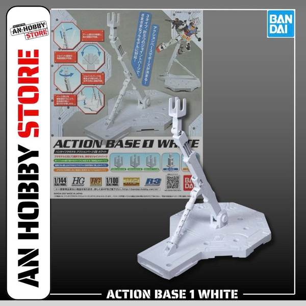 [HÀNG SẴN] BANDAI PHỤ KIỆN LẮP RÁP ACTION BASE (WHITE)