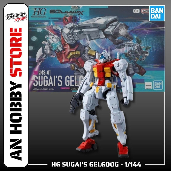 [HÀNG SẴN] BANDAI MÔ HÌNH LẮP RÁP HG1/144 GQuuuuuuX - Mobile Suit A GELGOOG GQ (Tentative)