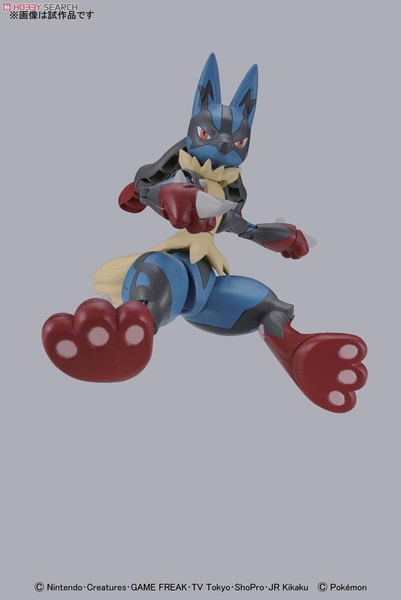[HÀNG SẴN] BANDAI MÔ HÌNH LẮP RÁP POKEPLA COLLECTION 35 SELECT SERIES MEGA LUCARIO
