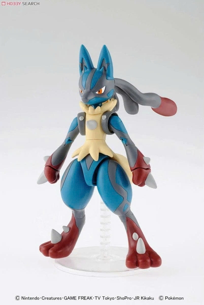 [HÀNG SẴN] BANDAI MÔ HÌNH LẮP RÁP POKEPLA COLLECTION 35 SELECT SERIES MEGA LUCARIO