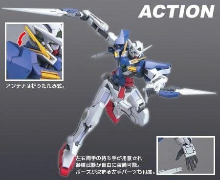 [HÀNG CÓ SẴN] BANDAI Mô hình lắp ráp HG 1/144 Exia Gundam