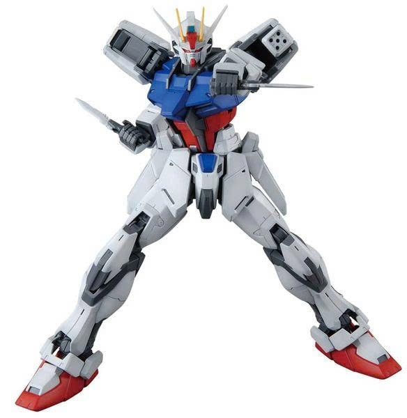 [HÀNG CÓ SẴN] Mô Hình lắp ráp Bandai Gundam MG 1/100 Aile Strike Gundam ver RM - bản Remaster