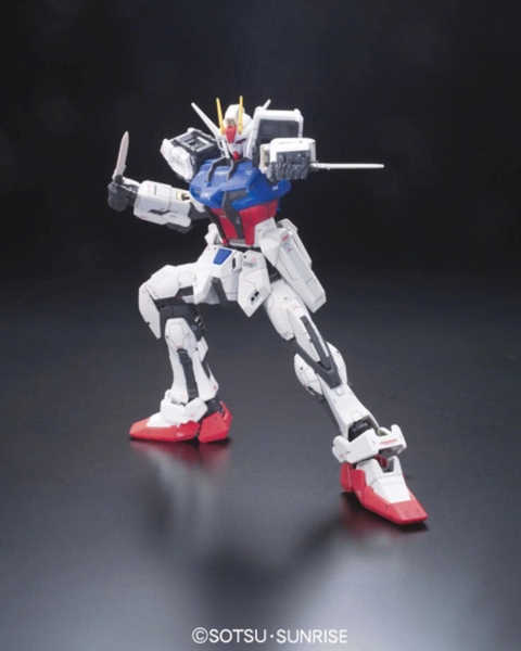 [HÀNG CÓ SẴN] Mô Hình Lắp Ráp RG 1/144 Aile Strike Gundam BANDAI