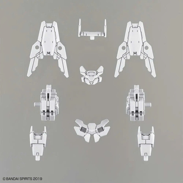 [HÀNG SẴN] BANDAI PHỤ KIỆN MÔ HÌNH 30MM 1/144 OPTION ARMOR FOR COMMANDER [CIELDECA EXCLUSIVE/ WHITE]