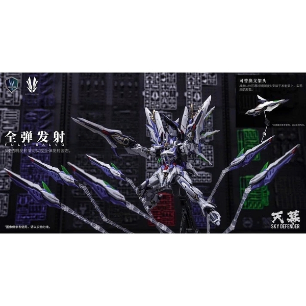 [HÀNG SẴN] MÔ HÌNH LẮP RÁP 1/72 SKY DEFENDER LEVEL ULTIMATE