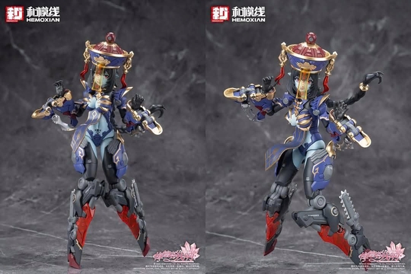 [HÀNG SẴN] MÔ HÌNH LẮP RÁP JIULIA 1/10 Zombie Girl - Chính hãng Hemoxian
