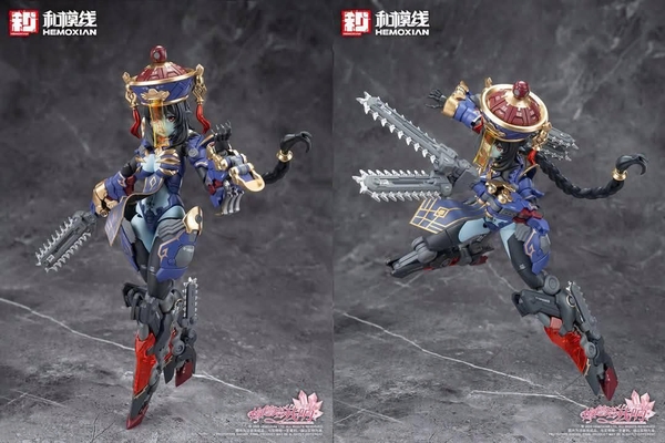 [HÀNG SẴN] MÔ HÌNH LẮP RÁP JIULIA 1/10 Zombie Girl - Chính hãng Hemoxian